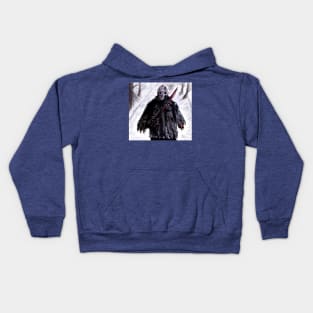 Jason vs Freddy Ice Storm Kids Hoodie